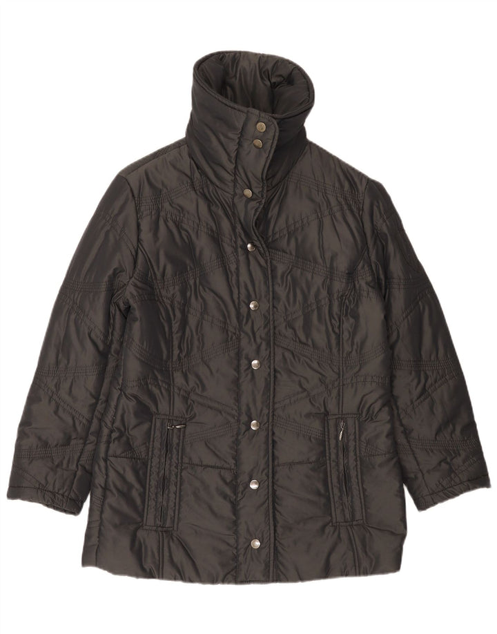 Perte by Krizia Veste matelassée pour femme UK 12 Medium Noir