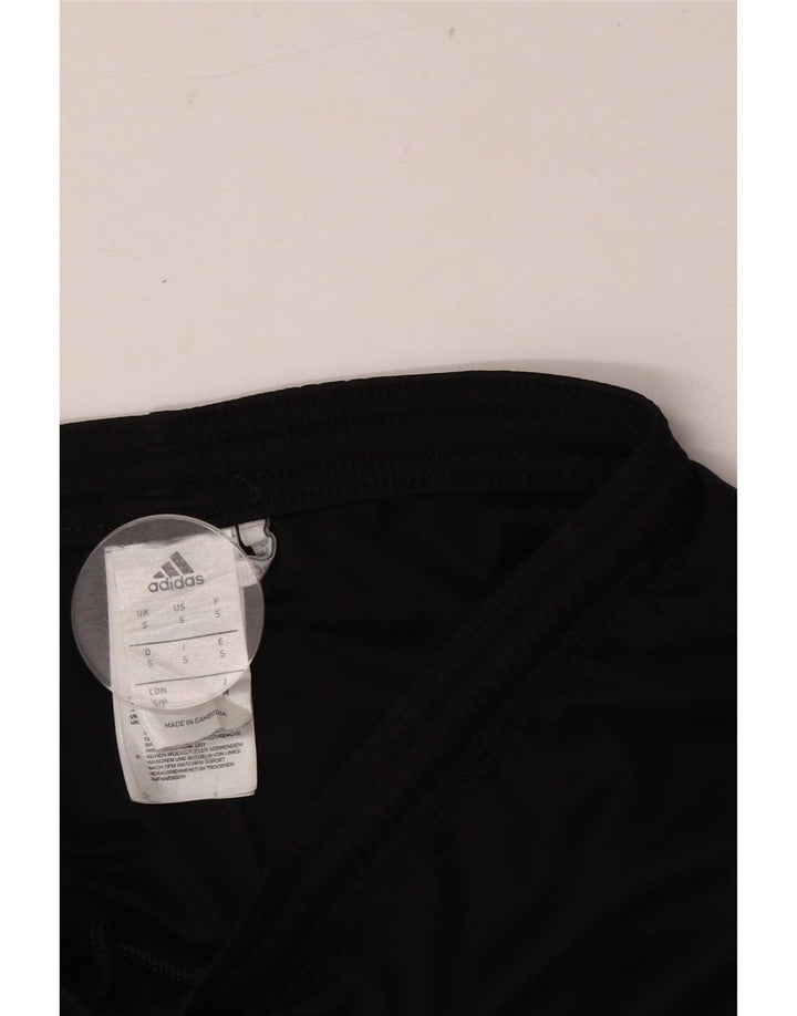 Adidas Short de sport régulier pour hommes, petit, noir, polyester