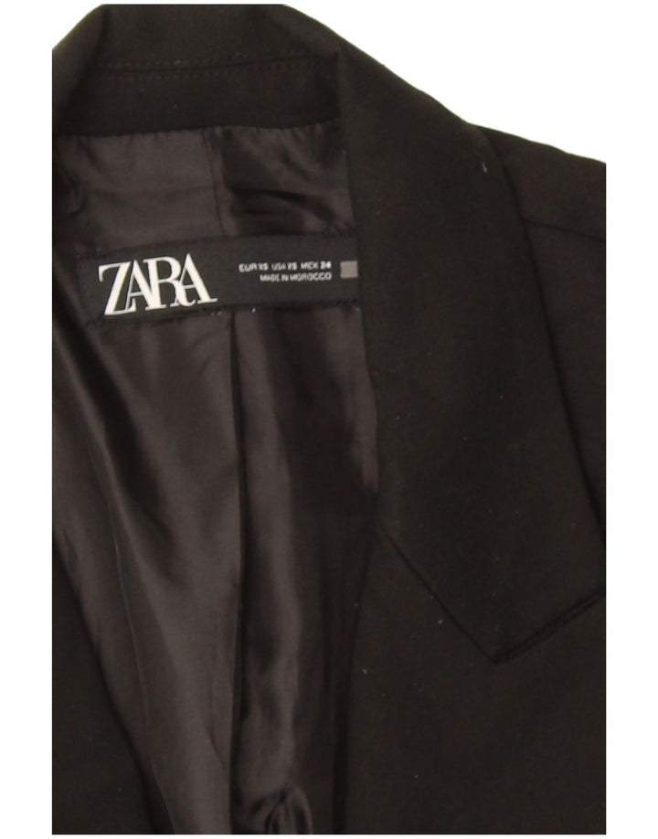 Zara Veste Blazer Double Boutonnage Homme UK 34 XS Noir