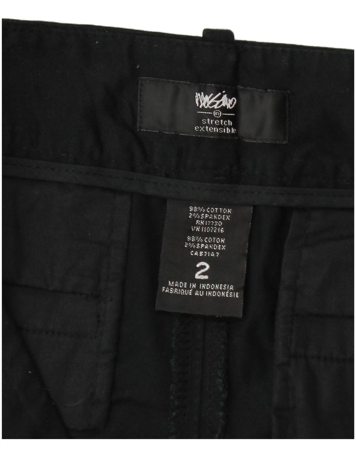 Mossimo Short Chino Femme US 2 XS W32 Coton Noir