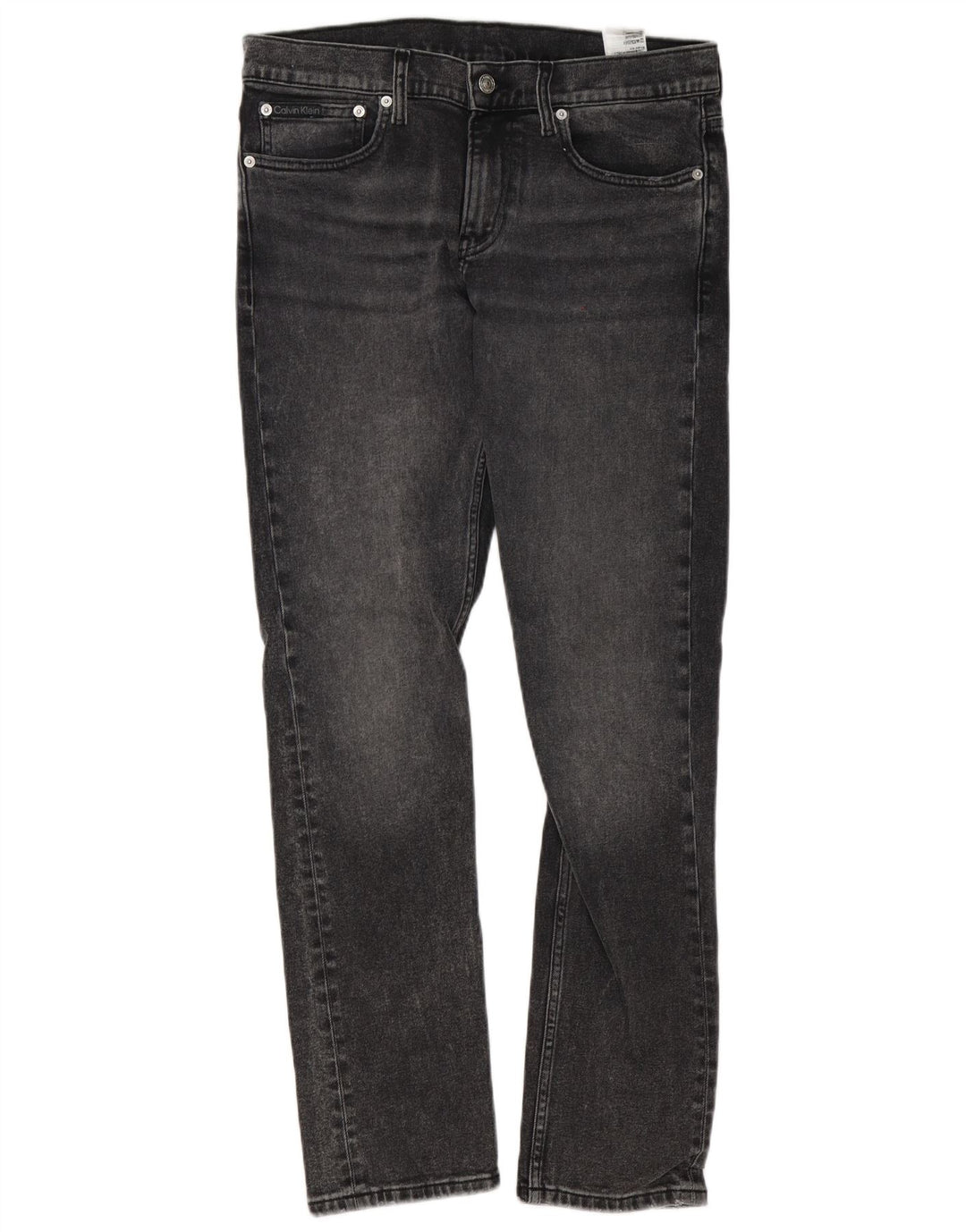 Calvin Klein Jean Slim Homme W32 L32 Gris Coton