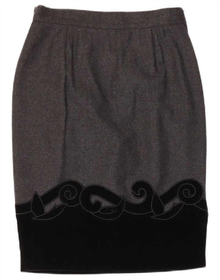 BLUMODE Jupe crayon femme IT 44 Medium W28 Gris Colourblock