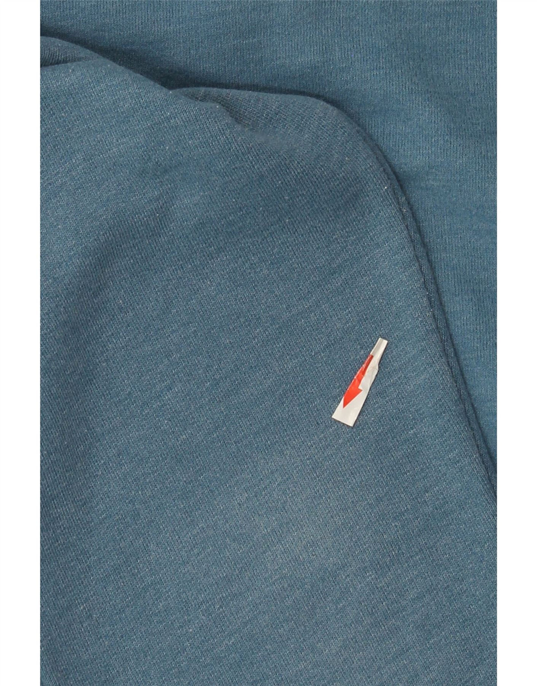 Crew Clothing Sweat-shirt à col zippé pour homme en coton bleu moyen