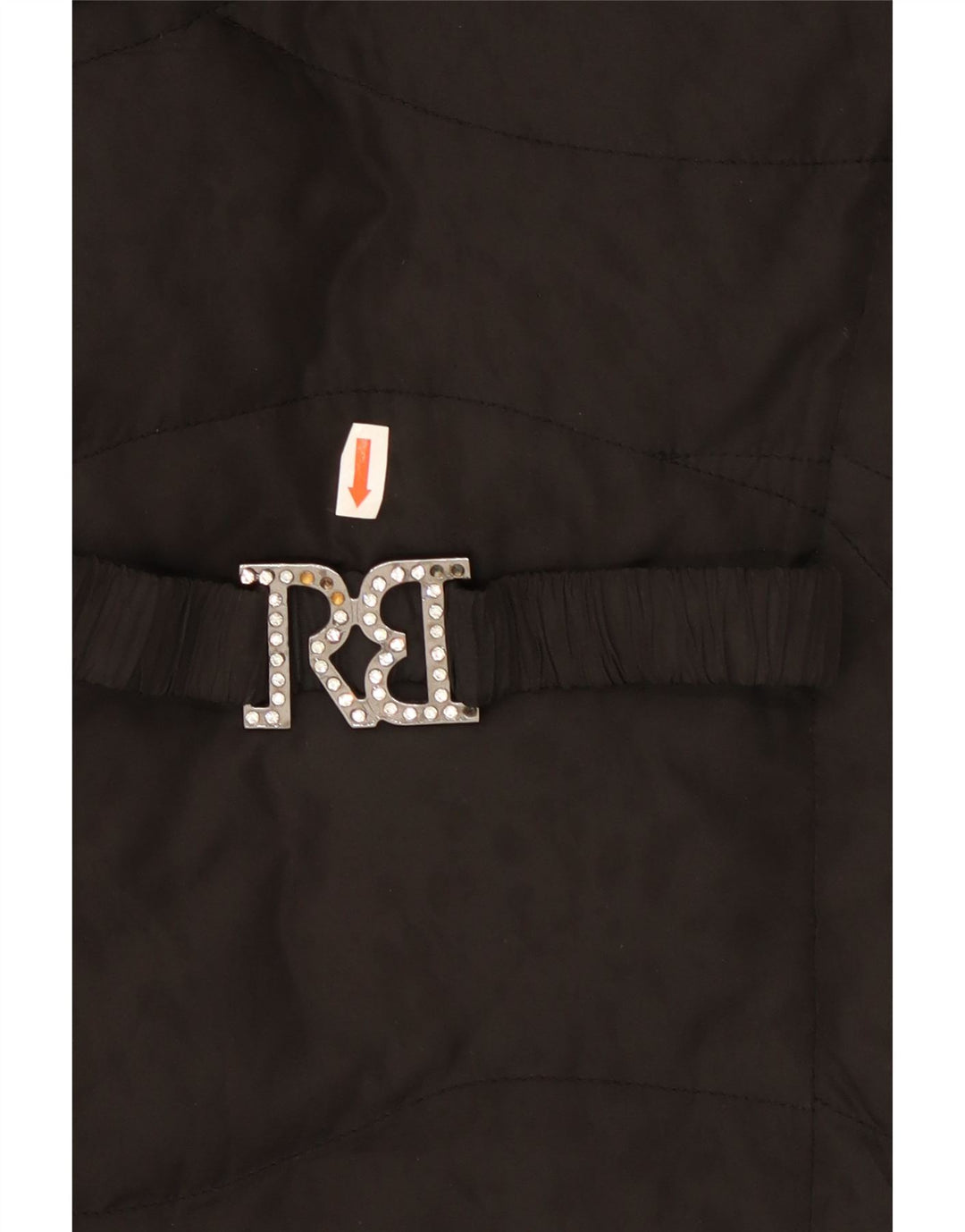 Roccobarocco Manteau rembourré pour femme US 8 Noir moyen