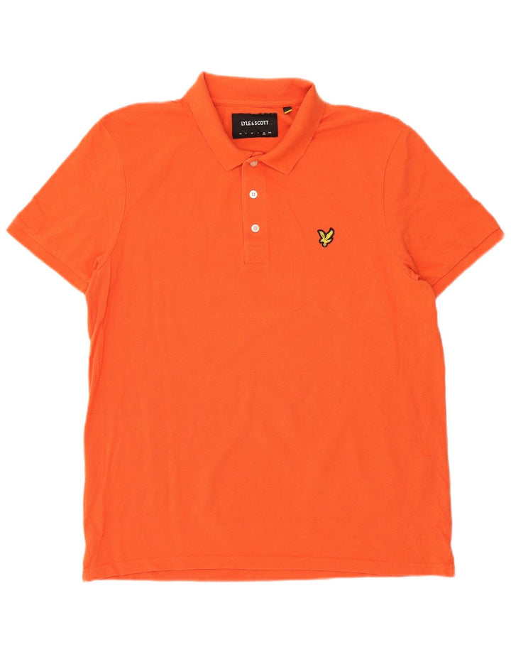 Lyle & Scott Polo Homme XL Orange Coton