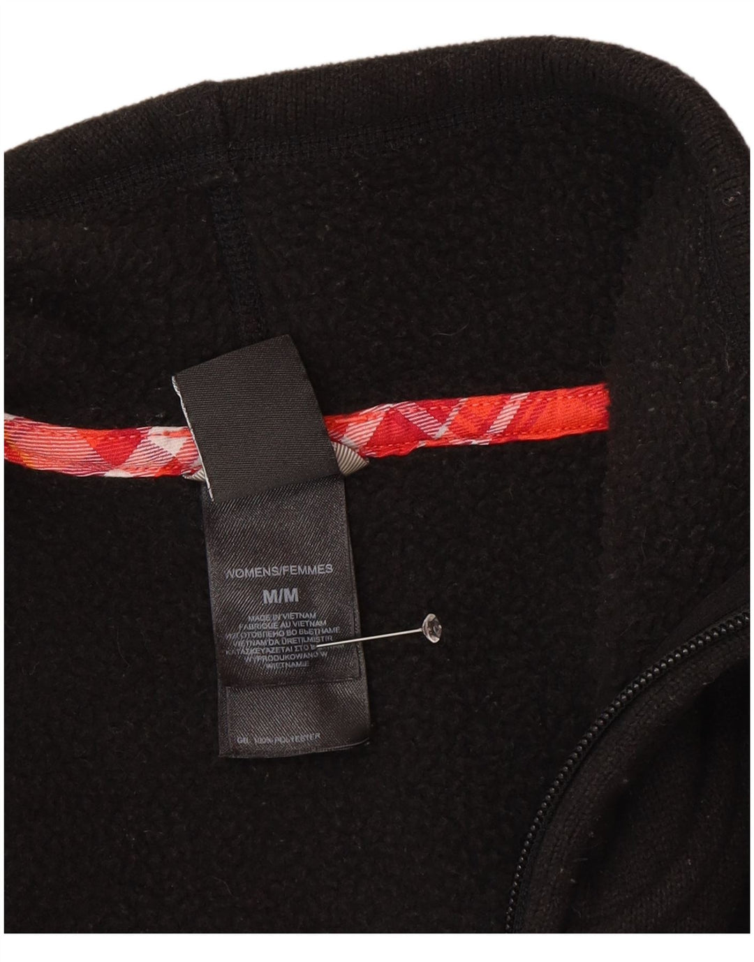 The North Face Veste de survêtement pour femme UK 12 Medium Noir Polyester