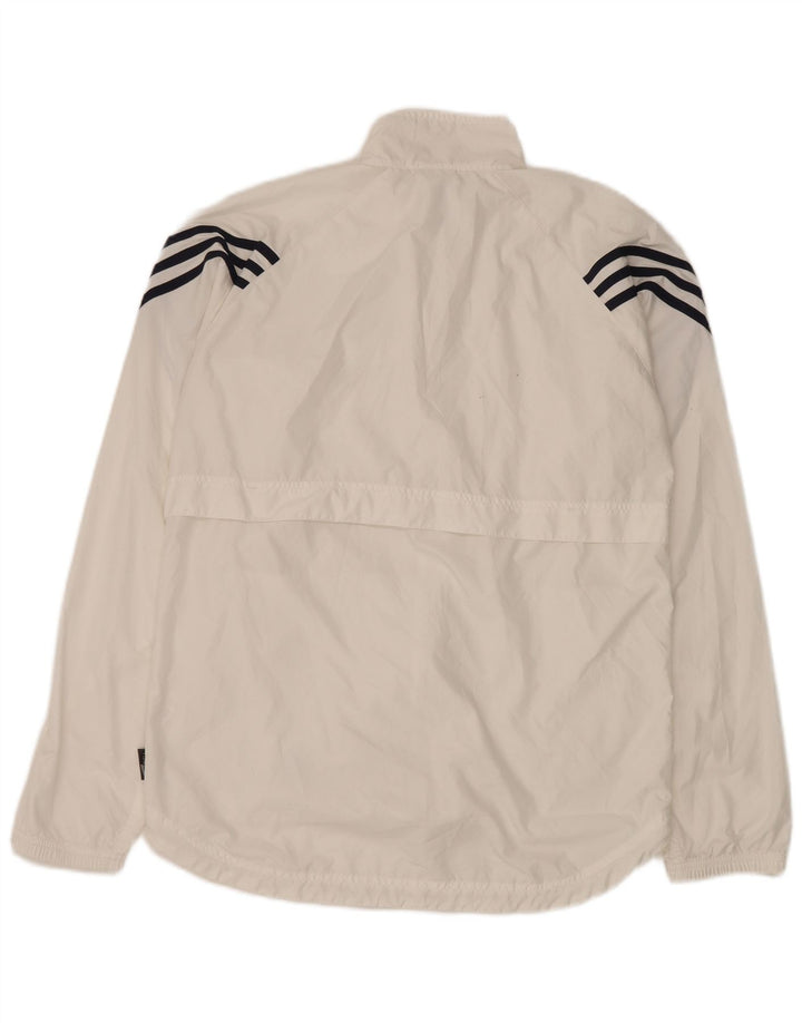 Adidas Veste de survêtement pour homme Petit Blanc Polyester