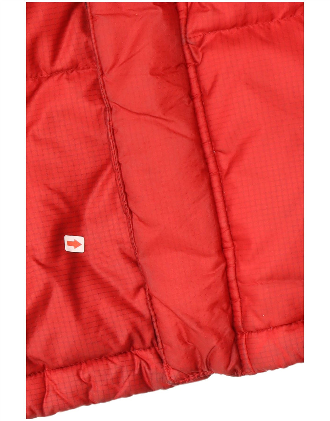 Dickies Veste matelassée à capuche pour homme UK 38 Medium Rouge Colorblock Nylon