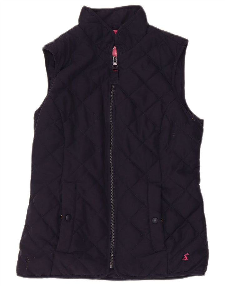Joules Gilet matelassé pour femme UK 8 Small Bleu marine Polyester