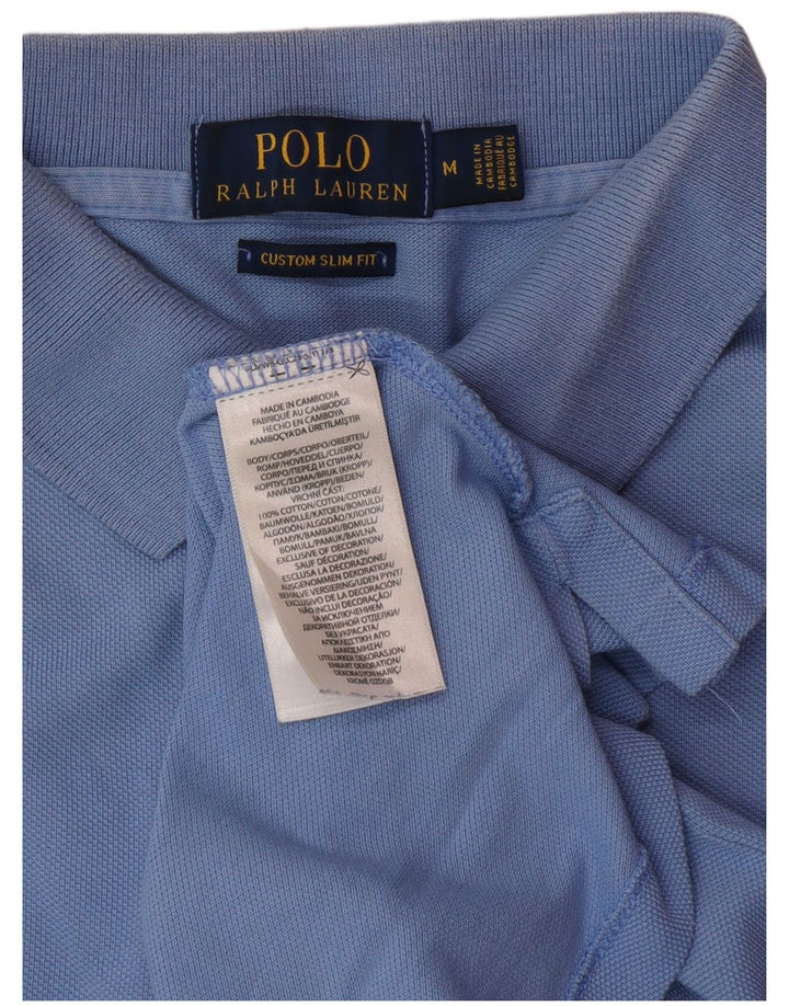 POLO RALPH LAUREN Polo Slim Fit personnalisé pour homme en coton bleu moyen