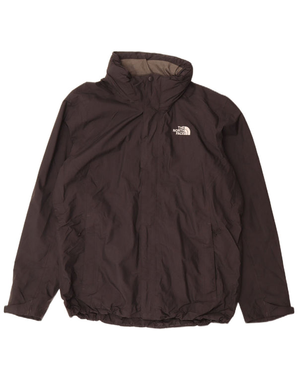 The North Face Veste de pluie à capuche Dryvent pour homme UK 40 Large Noir Nylon