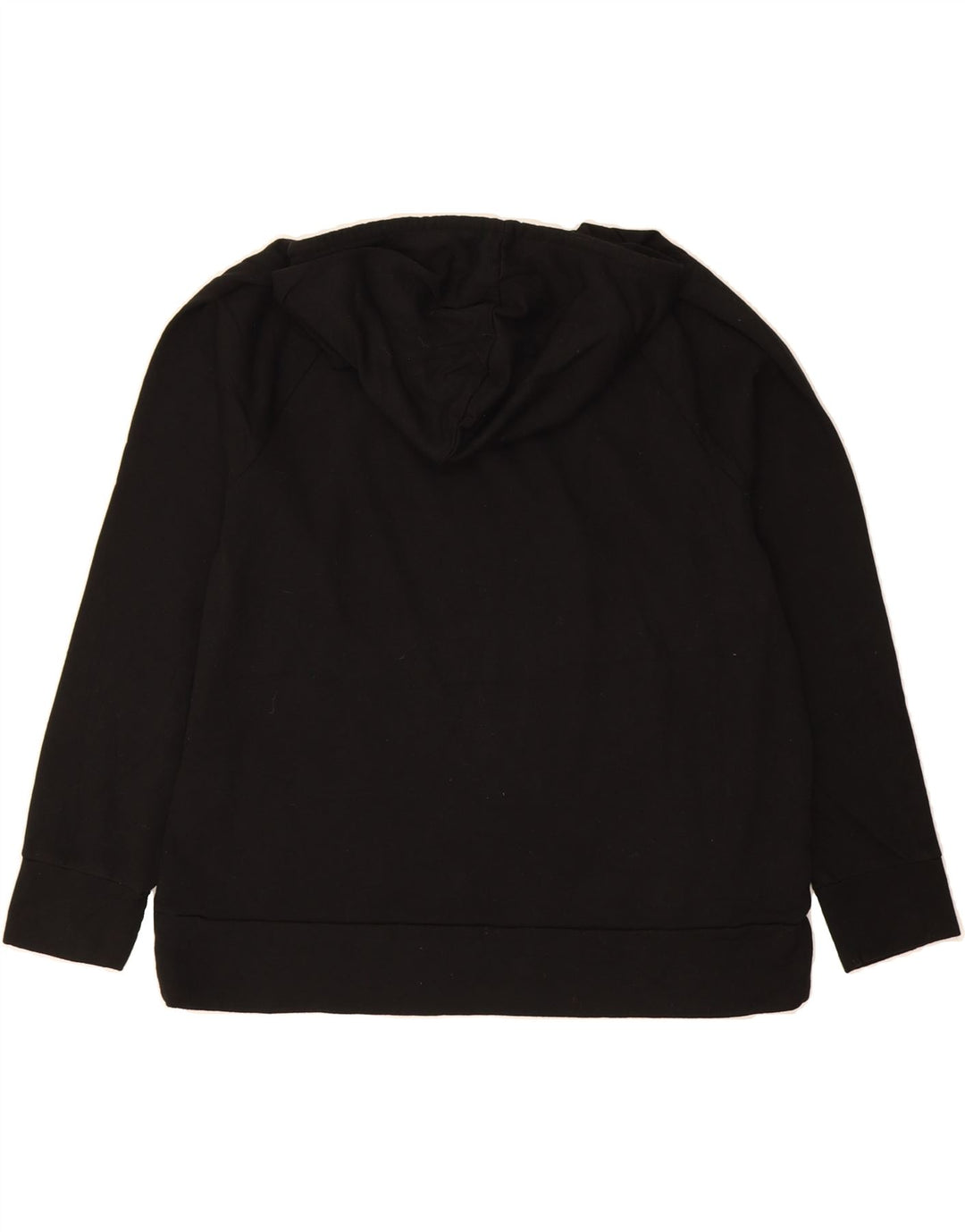EDDIE BAUER Womens Hoodie Jumper UK 18 XL Black Polyester Vintage Eddie Bauer and Second-Hand Eddie Bauer from Messina Hembry 