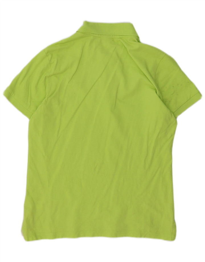 Diadora Polo Homme Vert Moyen Coton