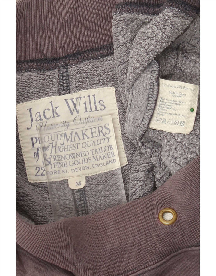 Jack Wills Short de Sport Graphique Homme Gris Moyen en Coton Colorblock
