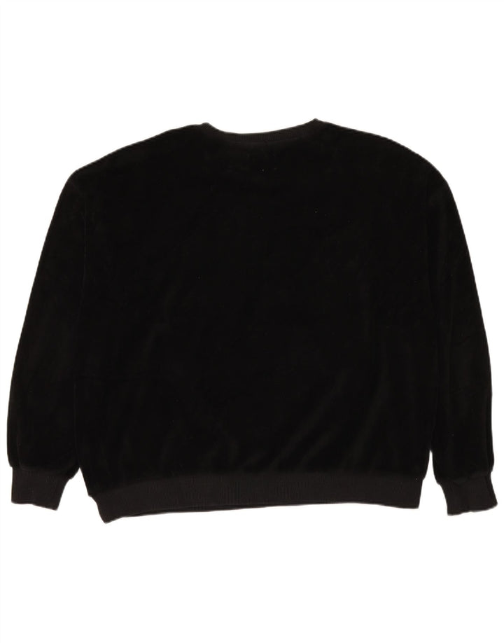 PEPE JEANS Sweat-shirt graphique surdimensionné pour femme UK 18 XL Noir