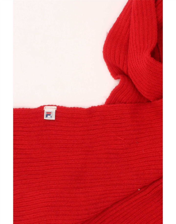 Fila Écharpe Femme Taille Unique Rouge