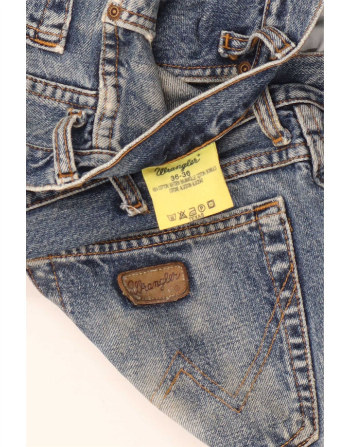 Wrangler Jean Droit Texas Homme W36 L32 Bleu Coton