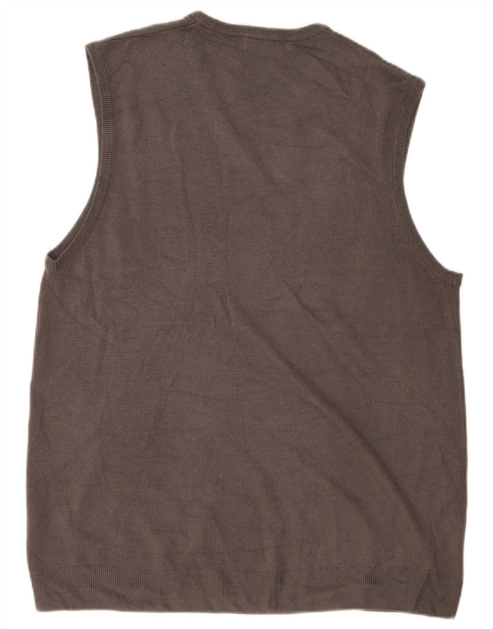 Marks & Spencer Débardeur Blue Harbor Vest Homme Gris Acrylique XL