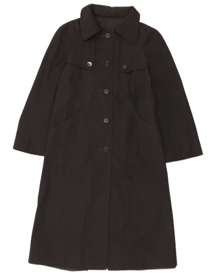 Piccadilly Manteau Femme UK 10 Petit Noir Polyester