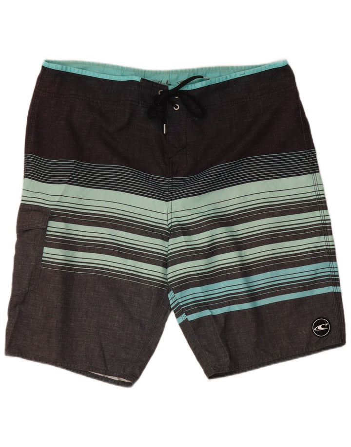 O'Neill Short de bain homme grand gris rayé polyester