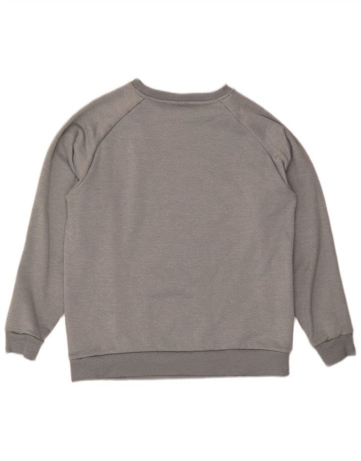TOMMY HILFIGER Sweat-Shirt Graphique pour Homme Petit Gris Colorblock