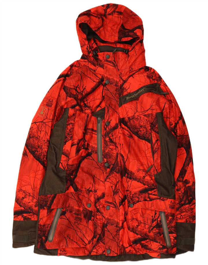 Deerhunter Veste coupe-vent à capuche pour homme EU 56 3XL Camouflage rouge