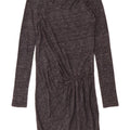 MAISON SCOTCH Robe basique à manches longues pour femme UK 10 Small Gris