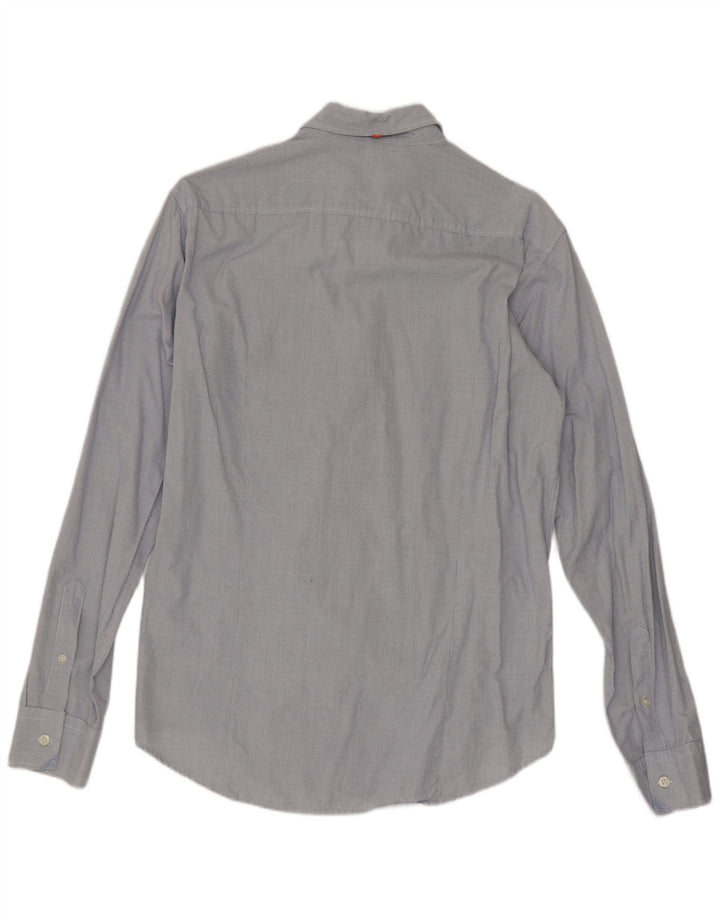 Hugo Boss Chemise Homme Bleu Moyen Vichy