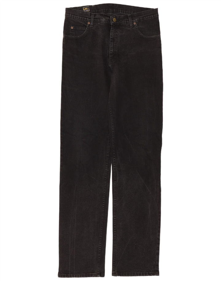 Lee Jean Droit Brooklyn Femme W34 L36 Coton Noir