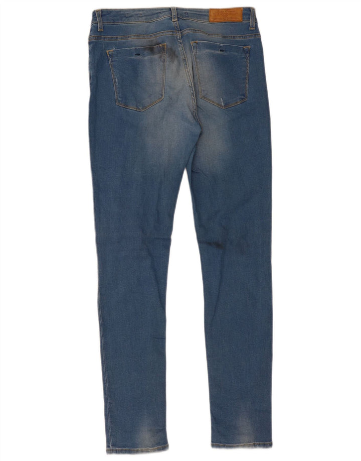 Jean slim femme ZARA EU 40 moyen W30 L30 bleu