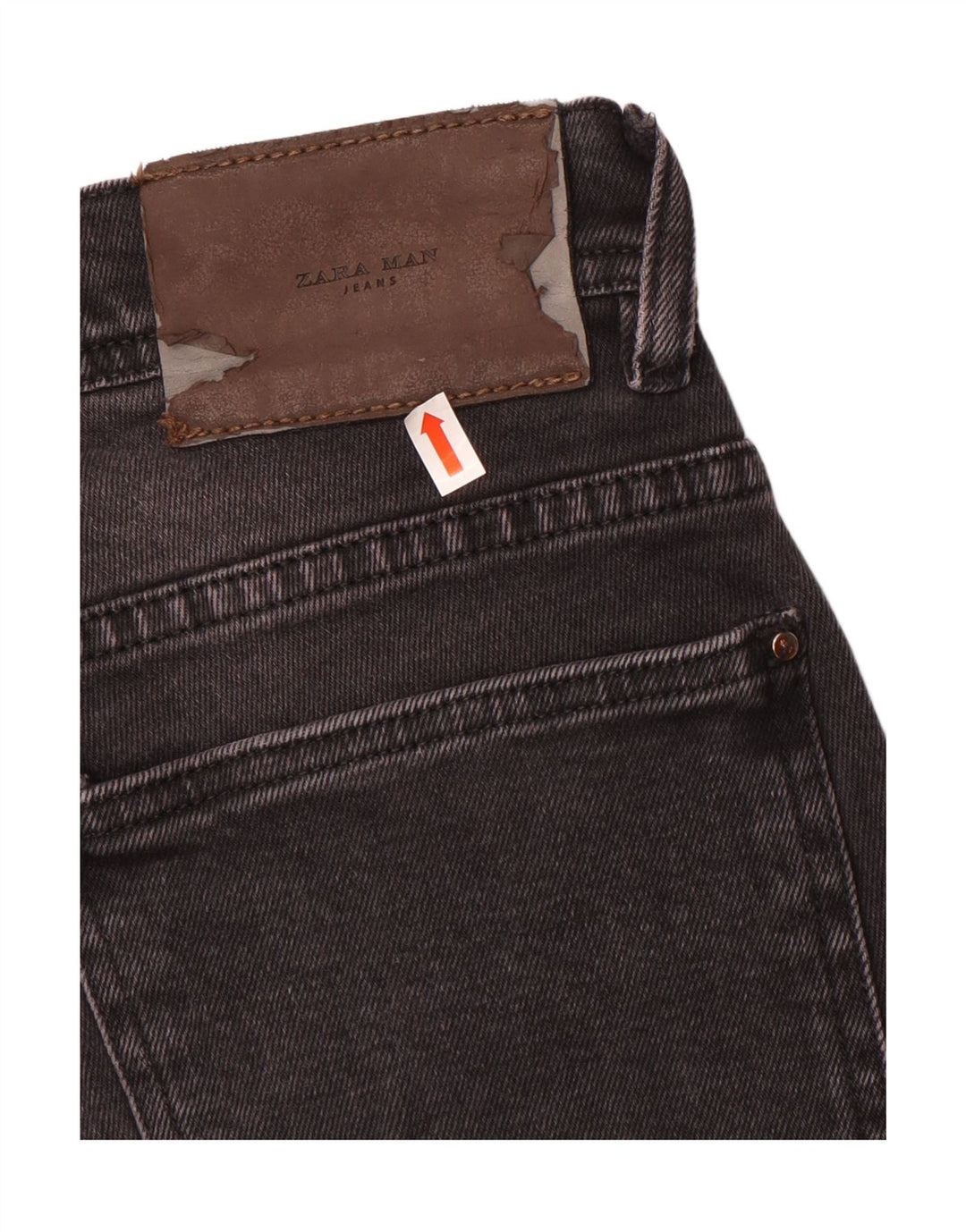 Zara Jean Slim Homme EU 46 XL W36 L30 Gris