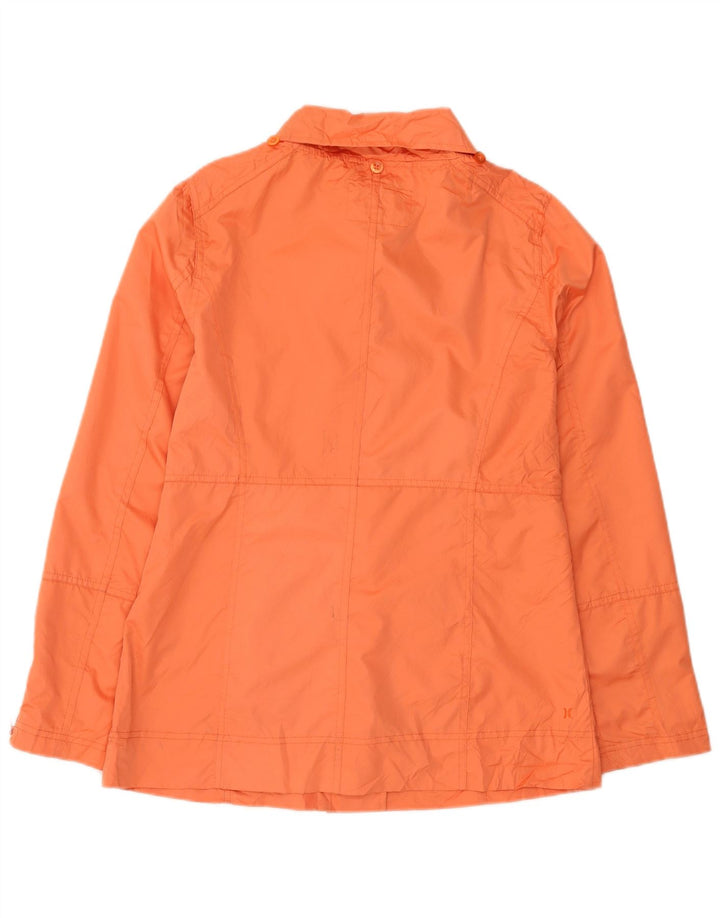 Hurley Veste utilitaire à double boutonnage pour femme UK 14 Orange moyen Polyester