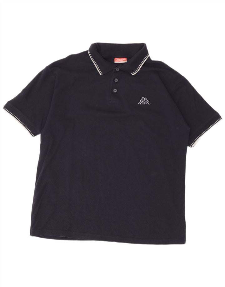 Kappa Polo Homme XL Bleu Marine