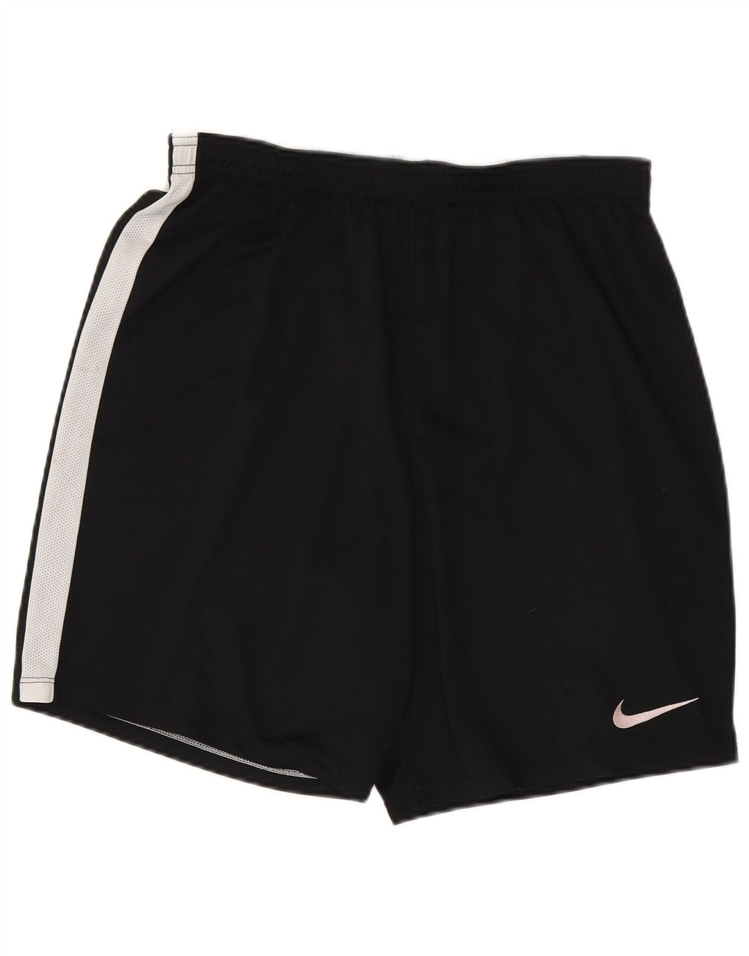 NIKE Short de sport Dri Fit pour homme XL Noir Colorblock Polyester