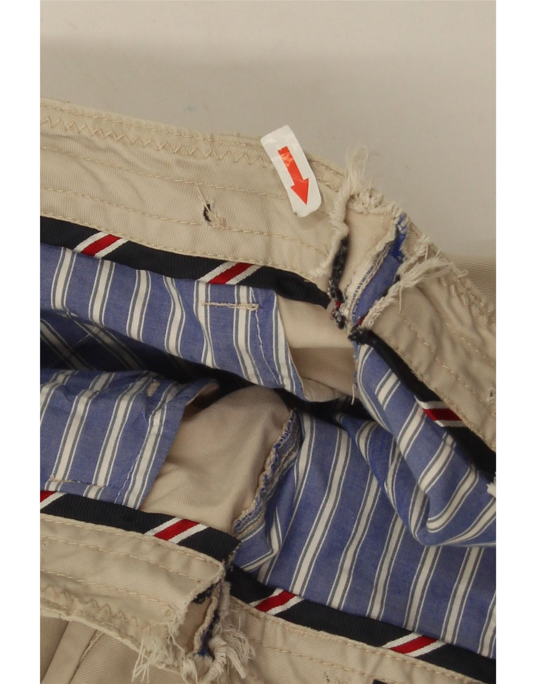 Tommy Hilfiger Short Chino Coupe Regular Homme W32 Beige Moyen