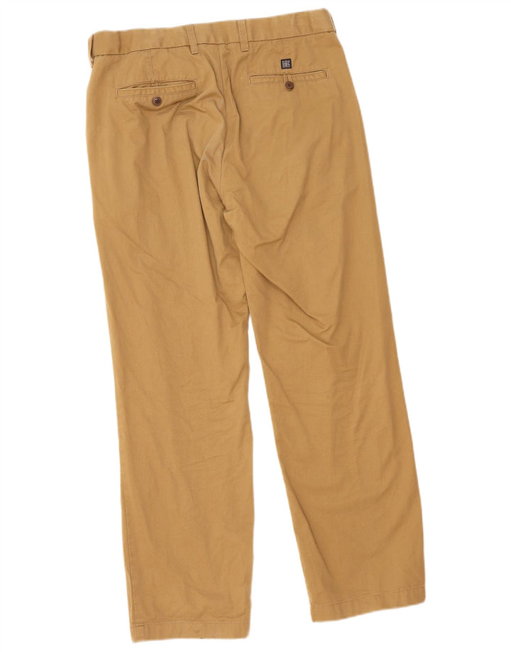 Marks & Spencer Pantalon Chino Regular Homme W34 L31 Kaki Coton