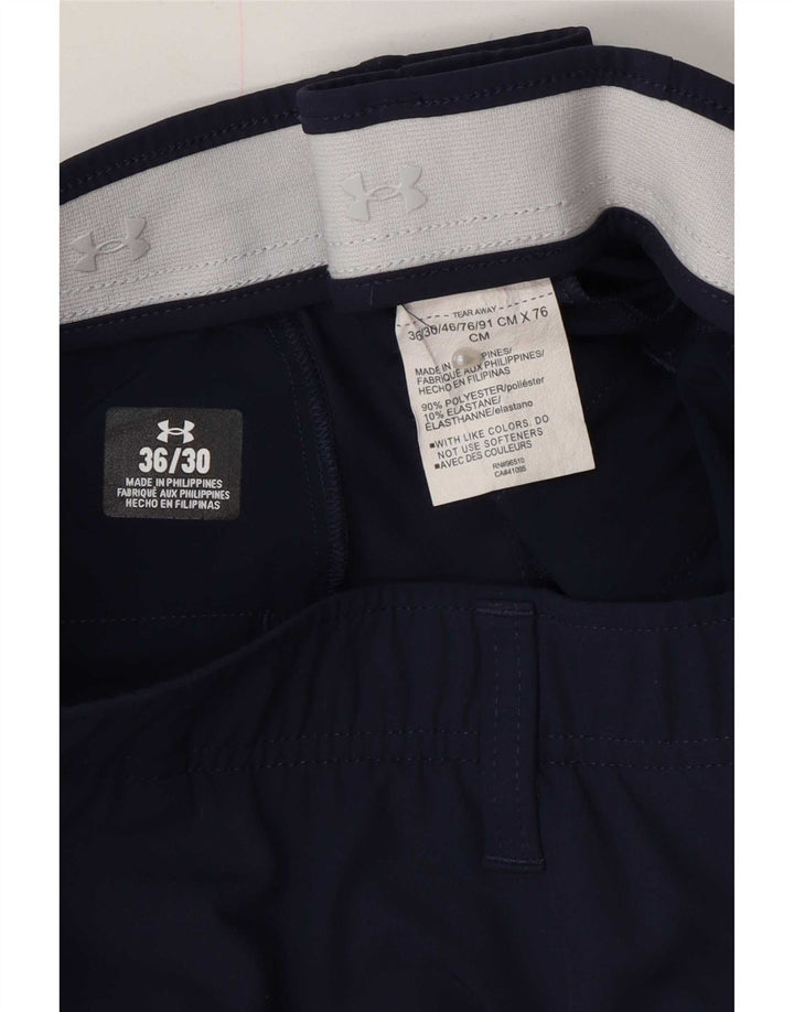Under Armour Pantalon Chino Slim Homme W36 L30 Bleu Marine Polyester