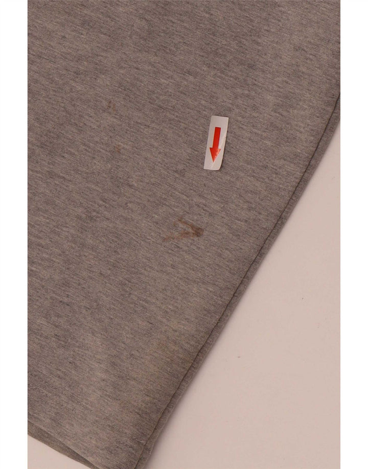 Adidas Pantalon de survêtement pour femme UK 12 Gris moyen Coton