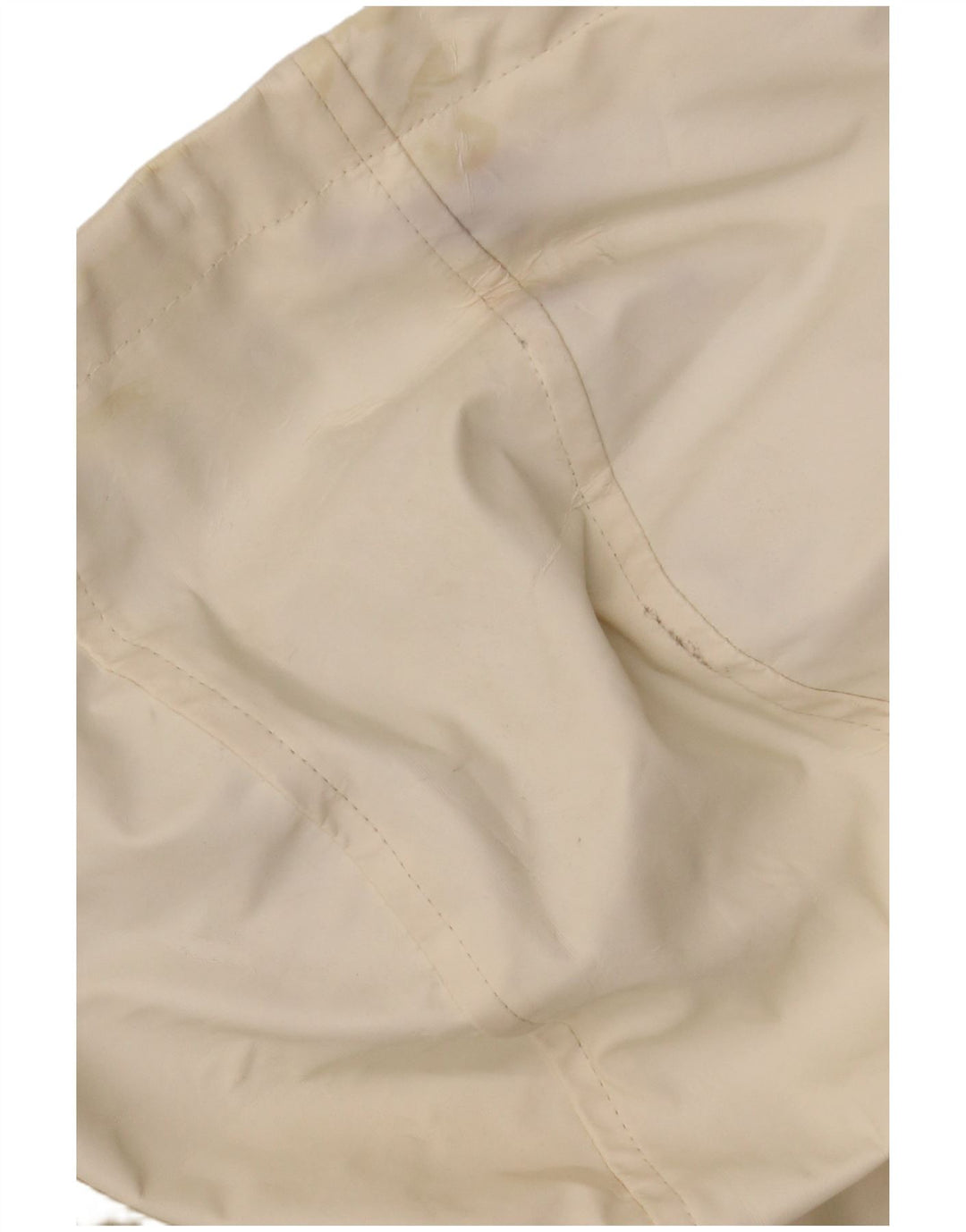 Topshop Veste de pluie à capuche surdimensionnée pour femme UK 10 Small Blanc cassé