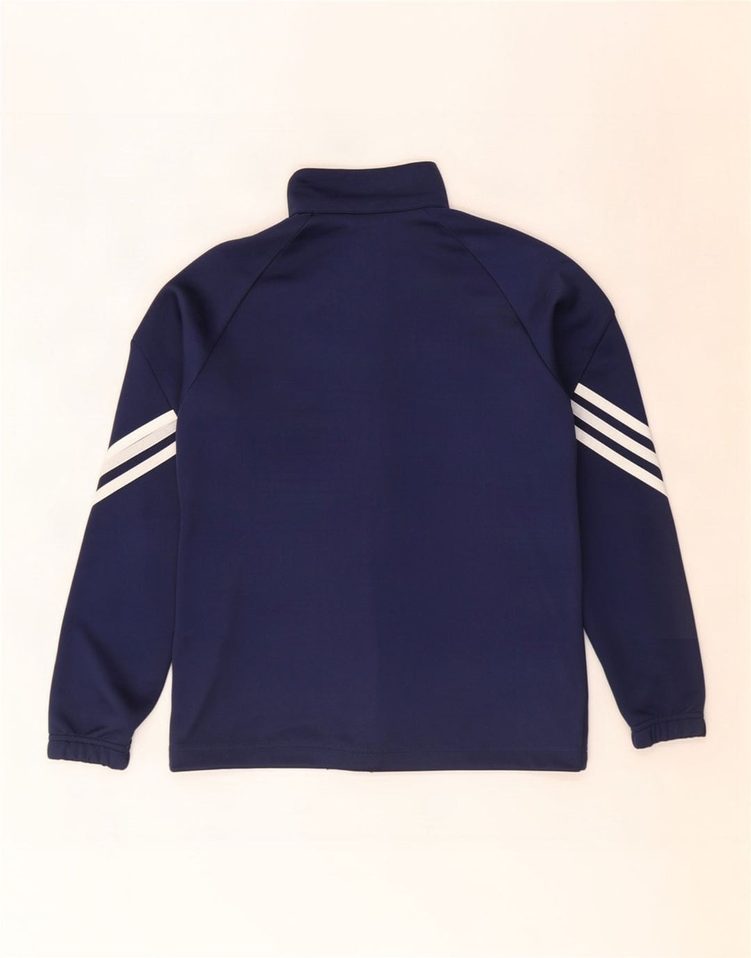 Veste de survêtement Adidas Garçon Climalite 11-12 ans Bleu Marine Polyester
