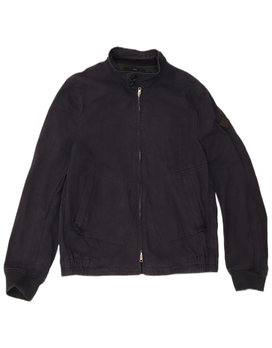 Paul Smith Blouson Bomber Homme Bleu Marine Moyen Coton
