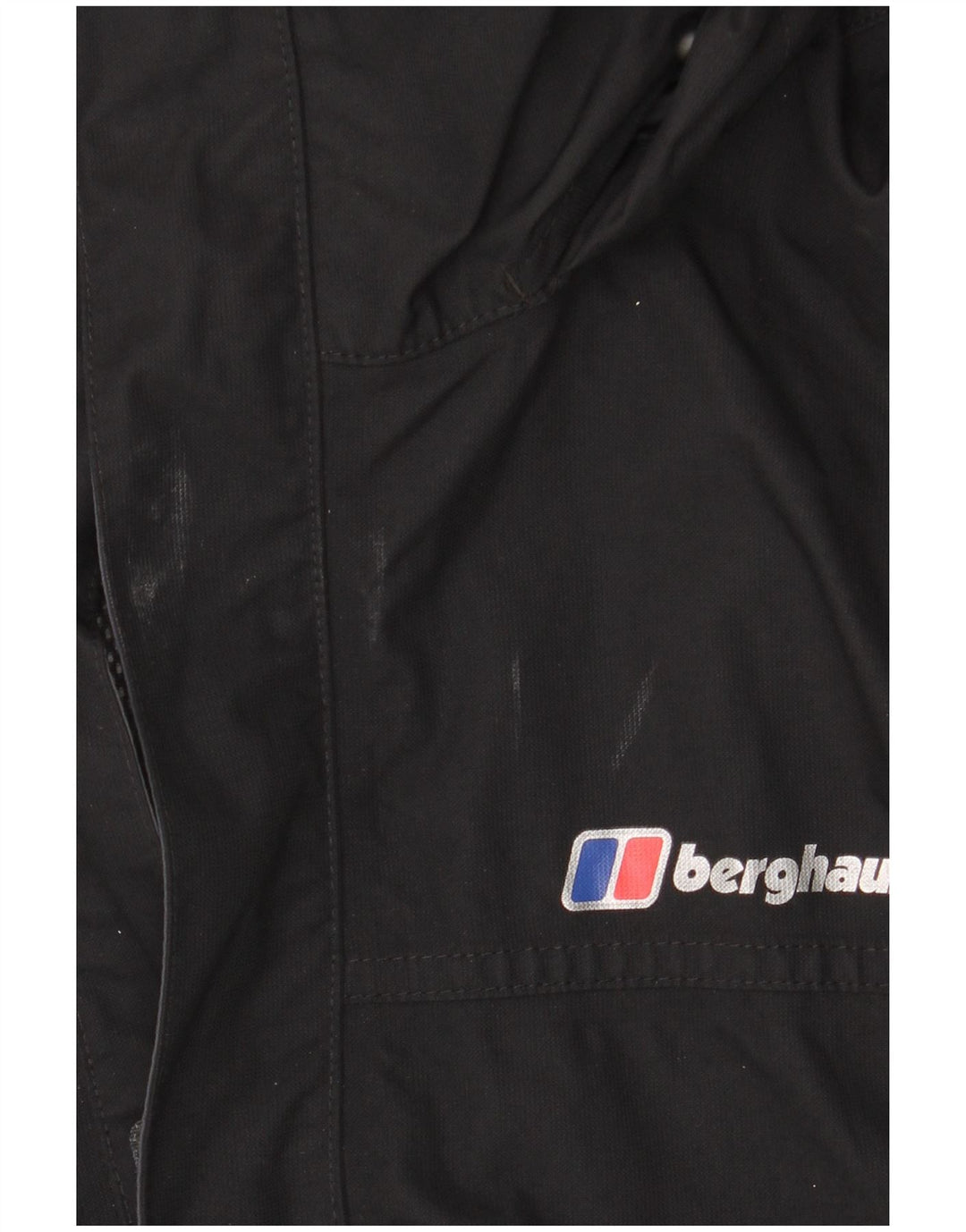 Berghaus Veste de pluie à capuche pour homme UK 40 Large Noir Polyamide