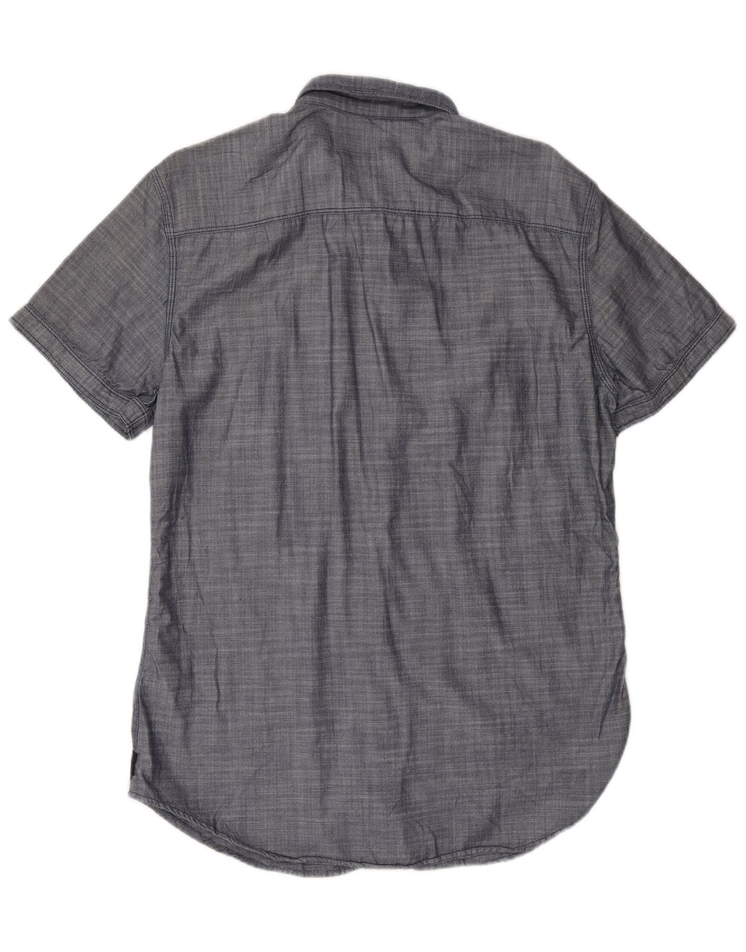 CALVIN KLEIN JEANS Chemise à manches courtes homme bleu marine moyen à chevrons