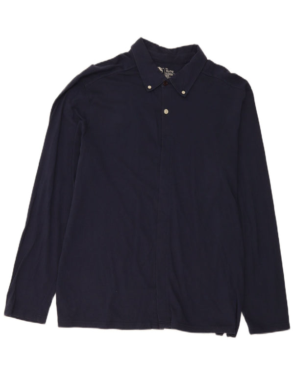 Timberland Chemise Slim Fit XL Bleu Marine Coton Homme