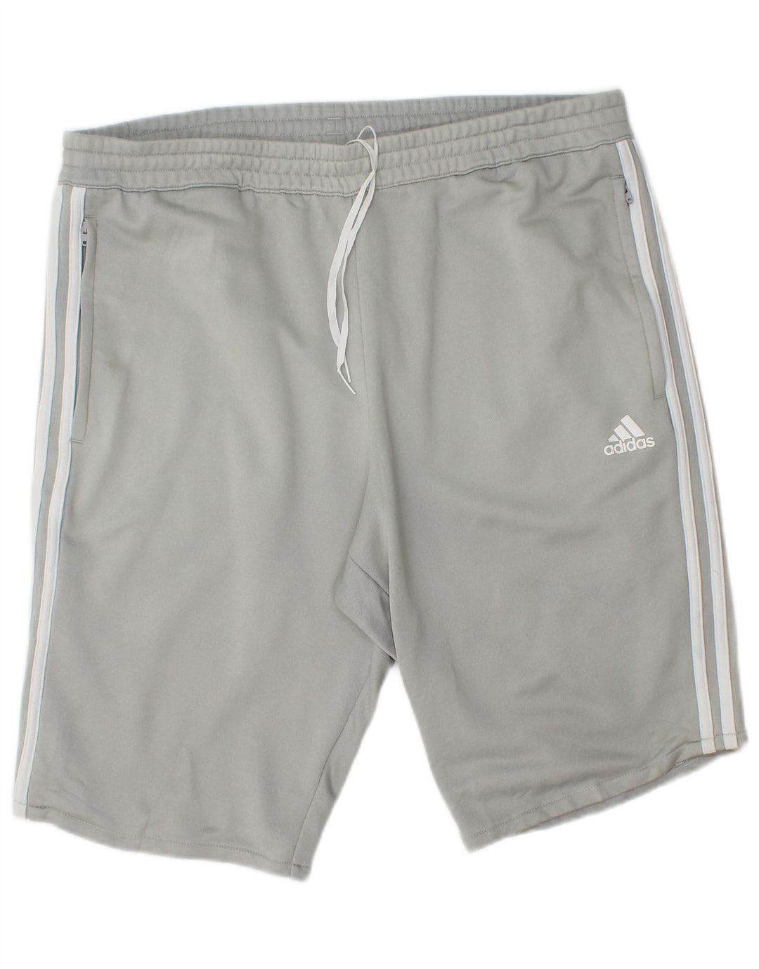 Adidas Short de sport Aeroready pour homme XL Gris Polyester