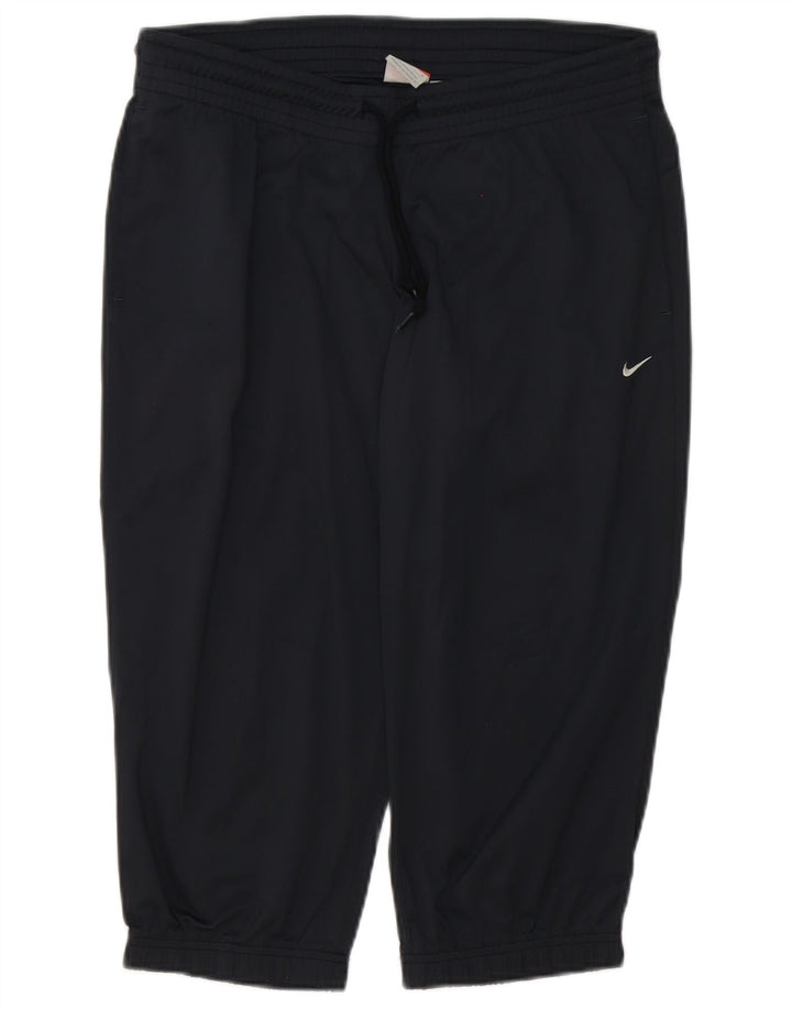 Nike Jean droit pour femme UK 44 Gris moyen Polyester