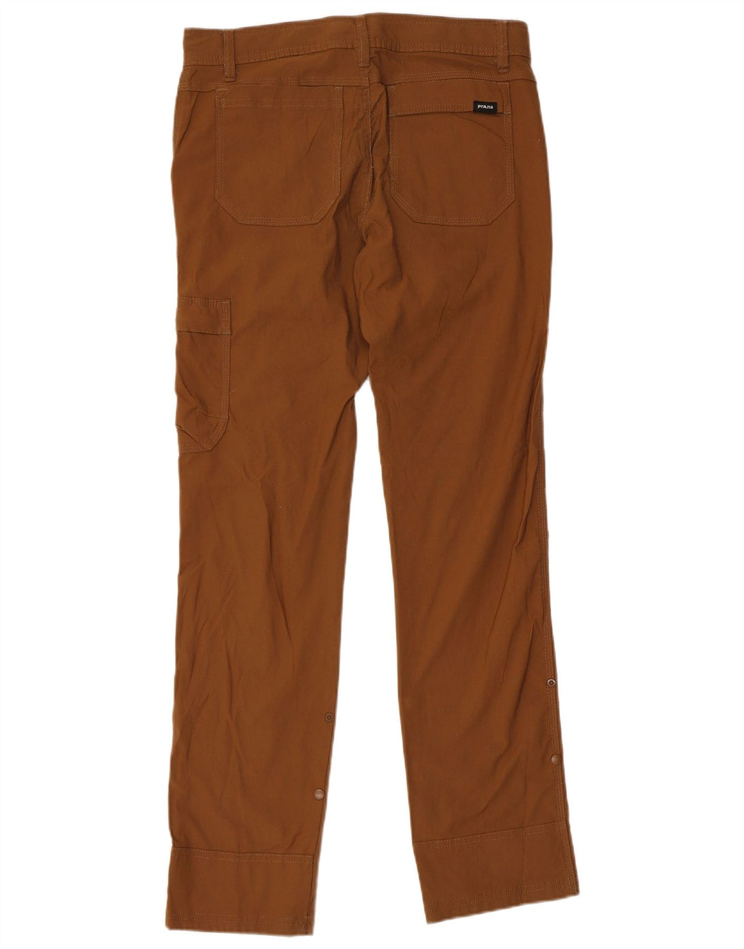 Prana Pantalon Cargo Slim Fit W31 L32 Homme Nylon Marron