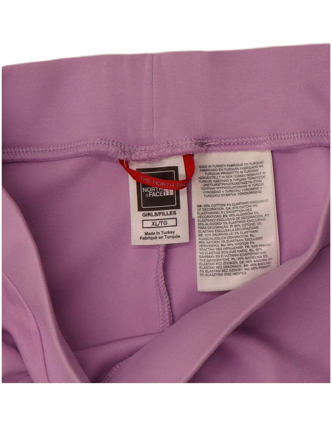 THE NORTH FACE Leggings graphiques filles 14-15 ans XL violet coton