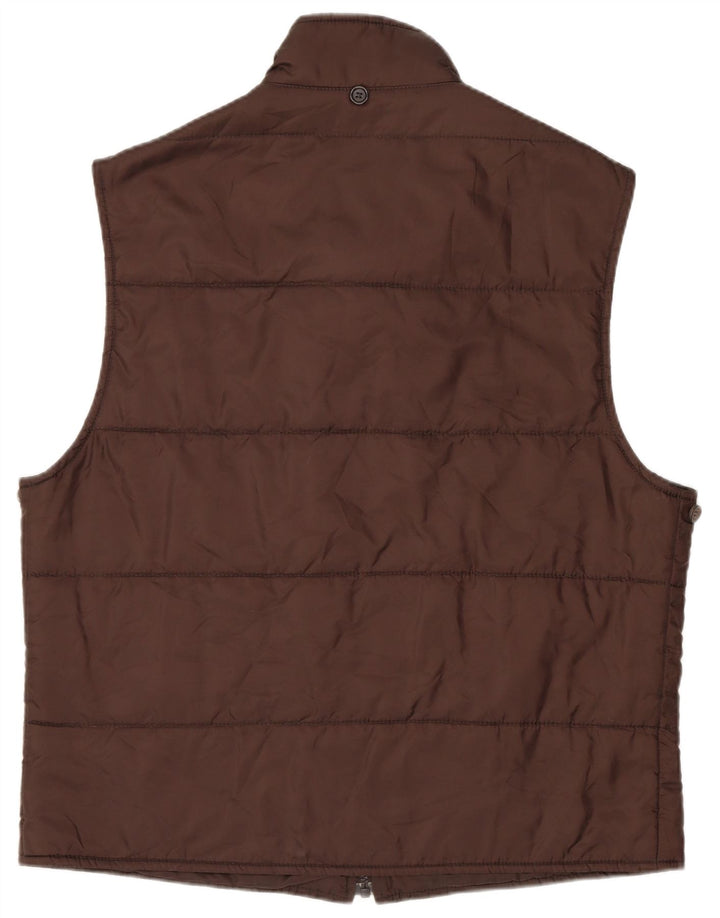 Fay Gilet rembourré pour homme UK 38 Marron moyen
