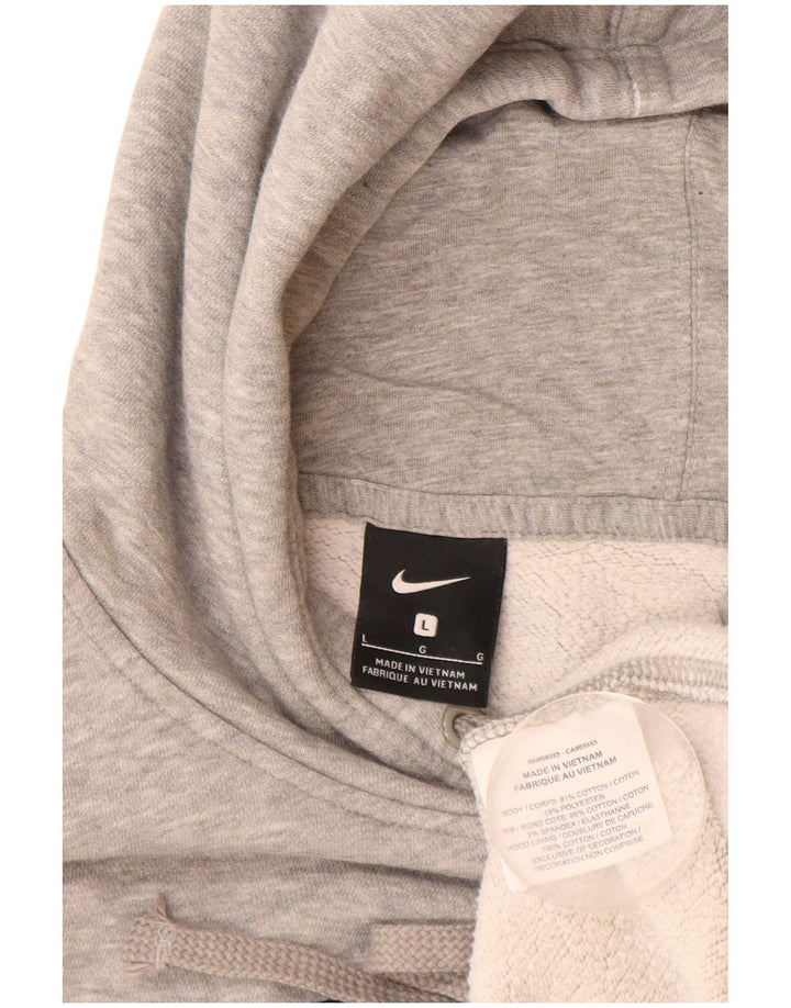 NIKE Pull à capuche Moeller Graphic pour homme en coton gris Taille L